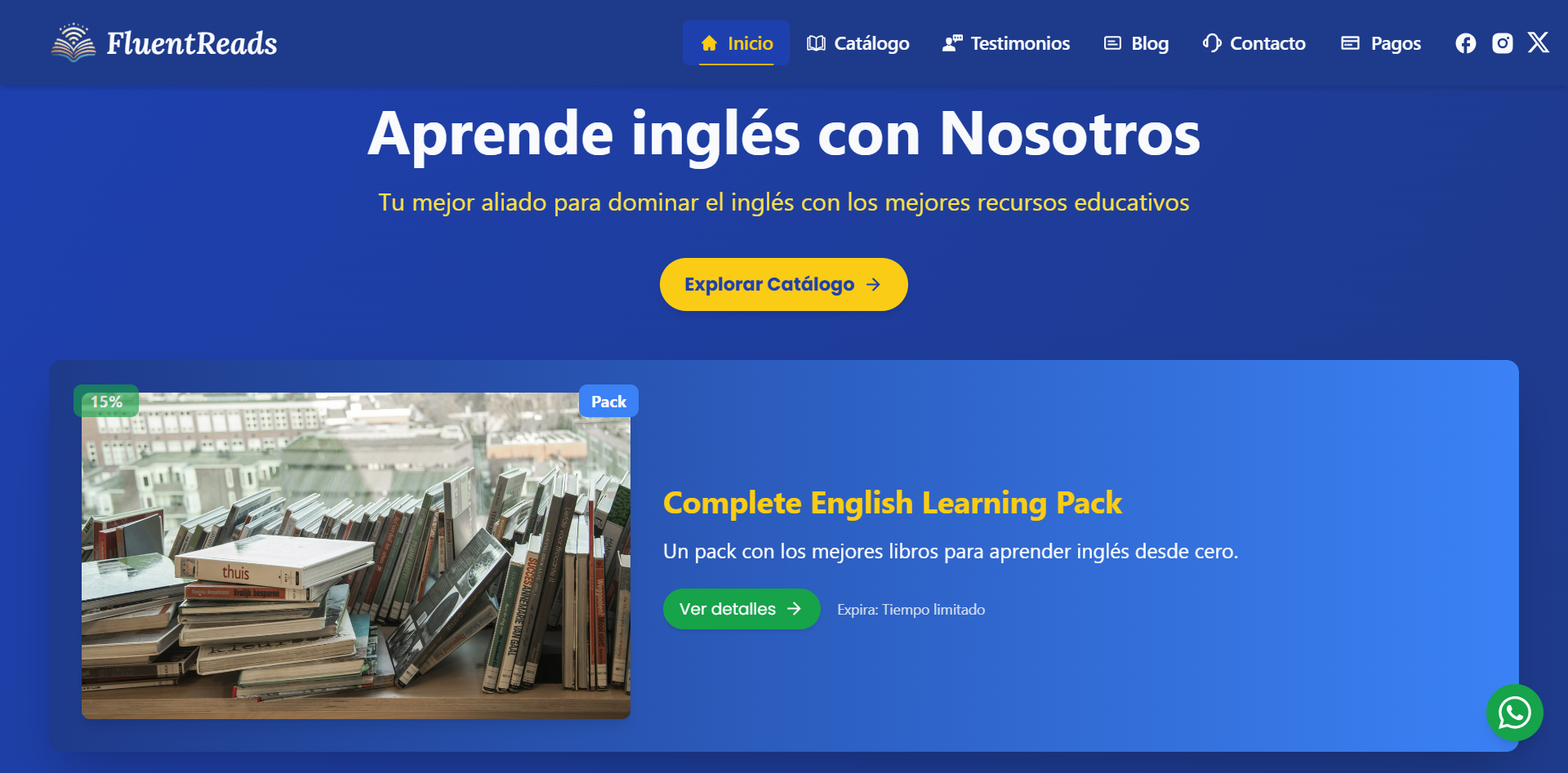 FluentReads screenshot